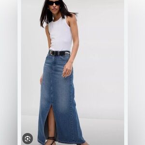 Gap maxi denim skirt - 27/4